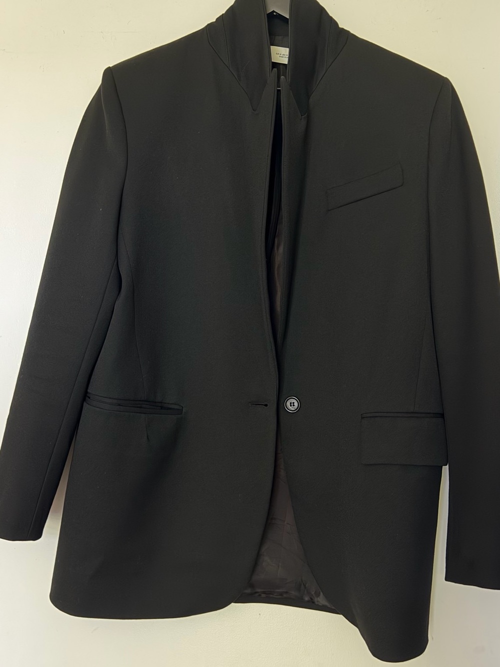Zara Black Women's Single-Button Blazer